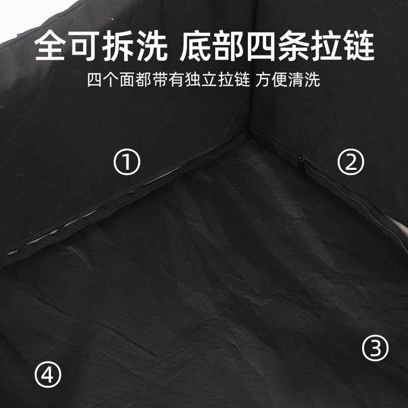 Hot Selling Popular Car Pet Nest Car Pad Dog Out Seat Cushion Winter and Summer Dual-purpose Front and Rear Row Kennel