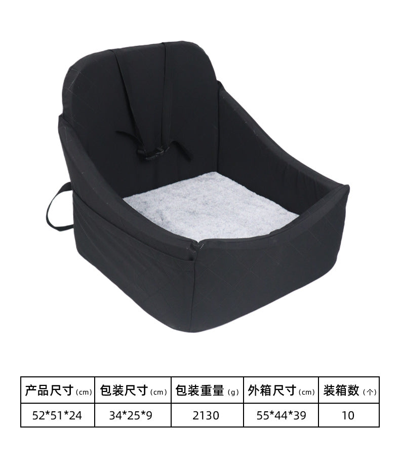 Hot Selling Popular Car Pet Nest Car Pad Dog Out Seat Cushion Winter and Summer Dual-purpose Front and Rear Row Kennel