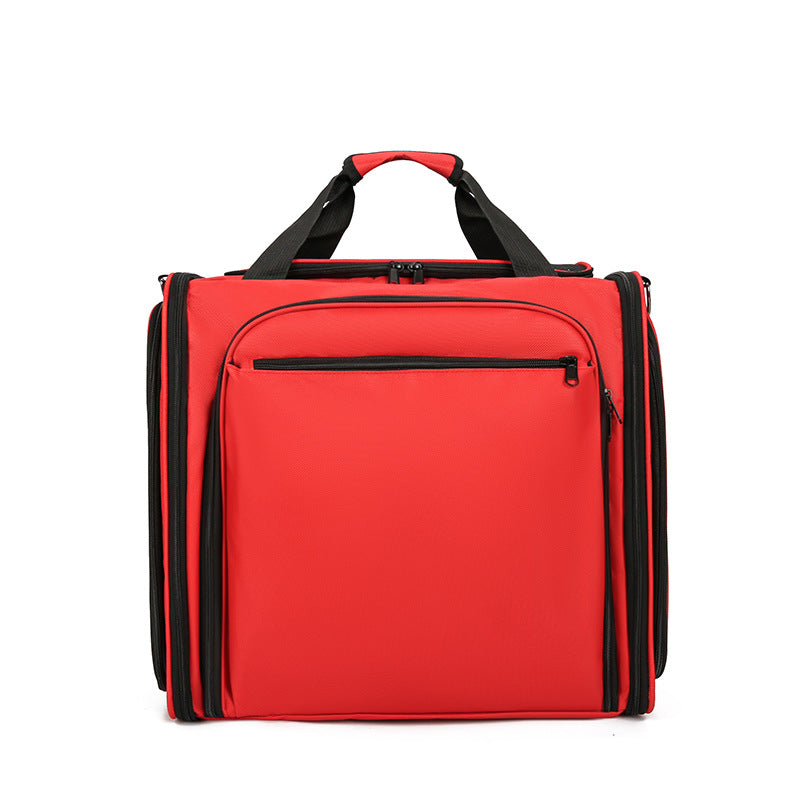 Wholesale Pet Bag Going Out Portable Cat Double Expansion Bag Breathable Large Capacity Foldable Pet Outdoor Bag Oblique Span Bag
