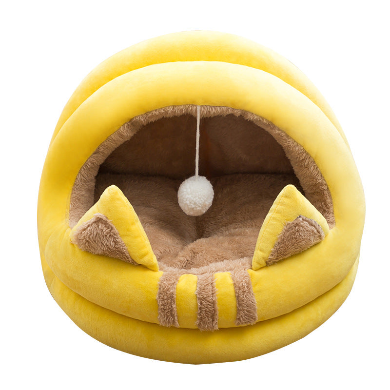 Manufacturer Cat Litter Pet Semi-closed Pet House Dog Bed Cat House Wholesale