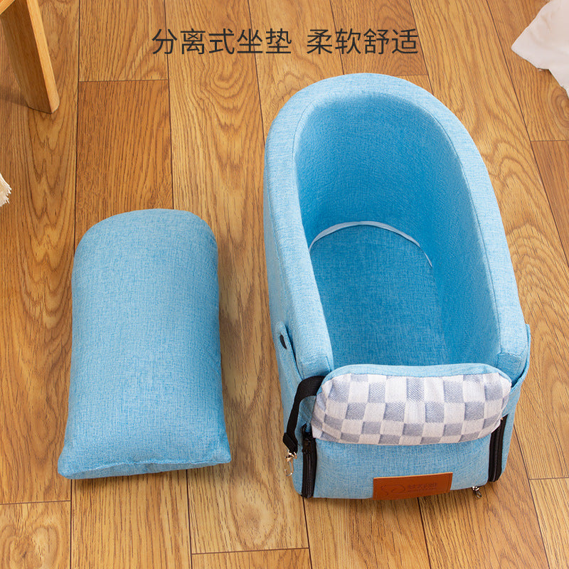 Customized New car color matching pet nest portable dog safety seat long-distance car cat seat cushion anti-displacement