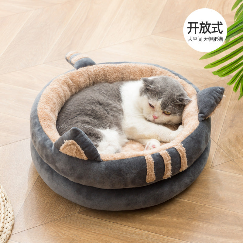Manufacturer Cat Litter Pet Semi-closed Pet House Dog Bed Cat House Wholesale