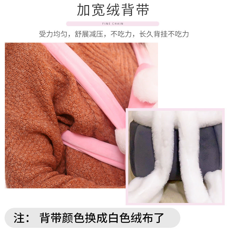 Factory Direct Sales Pets Go Out Backpack Indoor Cat Nest Integrated Cute Style Pets Supplies Pets Bags, Soft and Warm