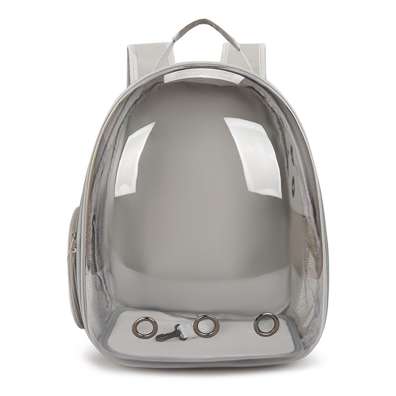 Pet backpack Going out Portable transparent space capsule Pet bag Panoramic Dog/ Cat supplies Breathable backpack Big room