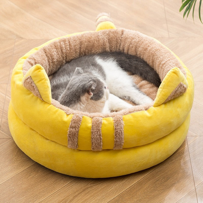Manufacturer Cat Litter Pet Semi-closed Pet House Dog Bed Cat House Wholesale